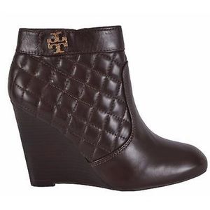 Tory Burch Wedge Ankle Boots